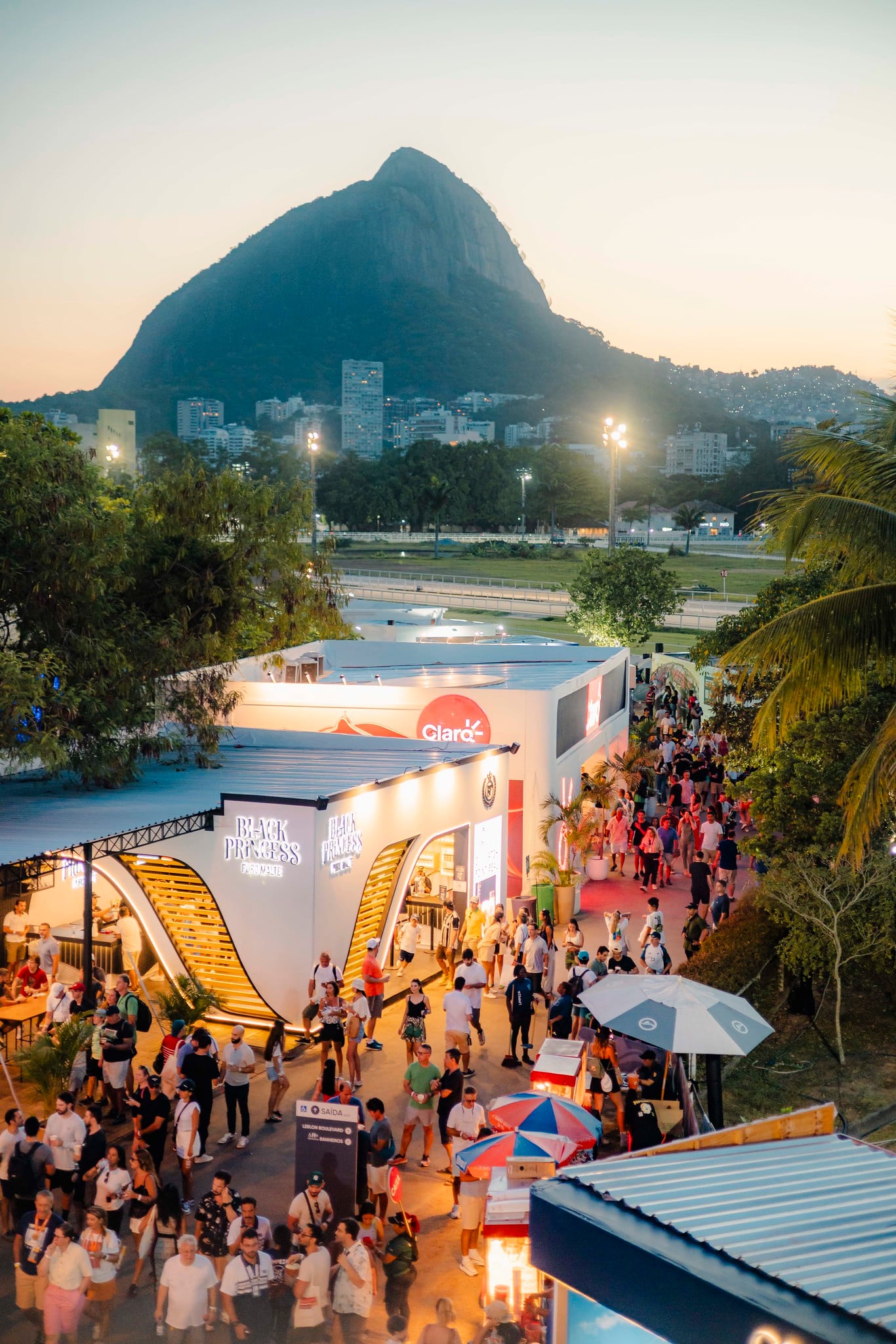 Una postal encantadora de Río de Janeiro desde el Jockey Club, el escenario del ATP 500 carioca que aspira a seguir creciendo