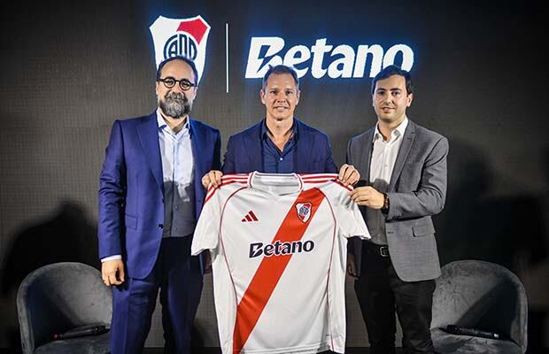 River anunció un nuevo convenio con Betano como mail sponsor hasta 2028