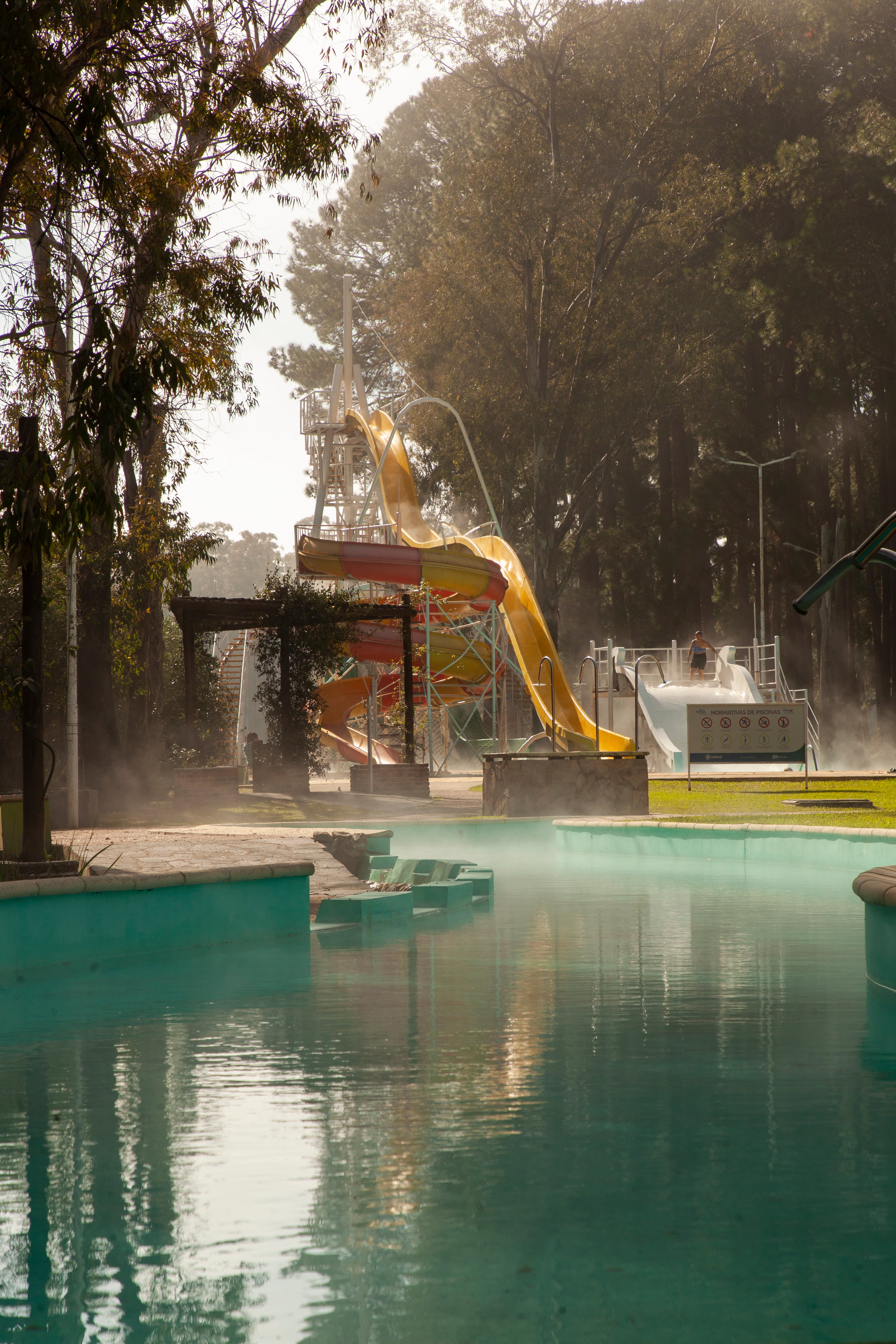 En Concordia las termas tienen buen sector para niños.