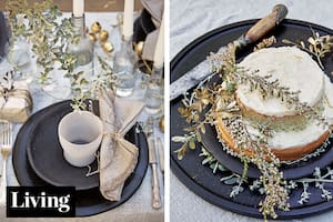 Fuera del guión clásico, ideas fáciles para la decorar la casa y la mesa para la Navidad