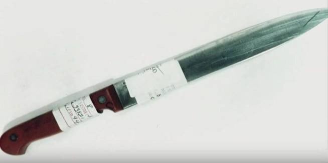 El arma con la que Lorena Bobbit mutiló a su marido John Wayne