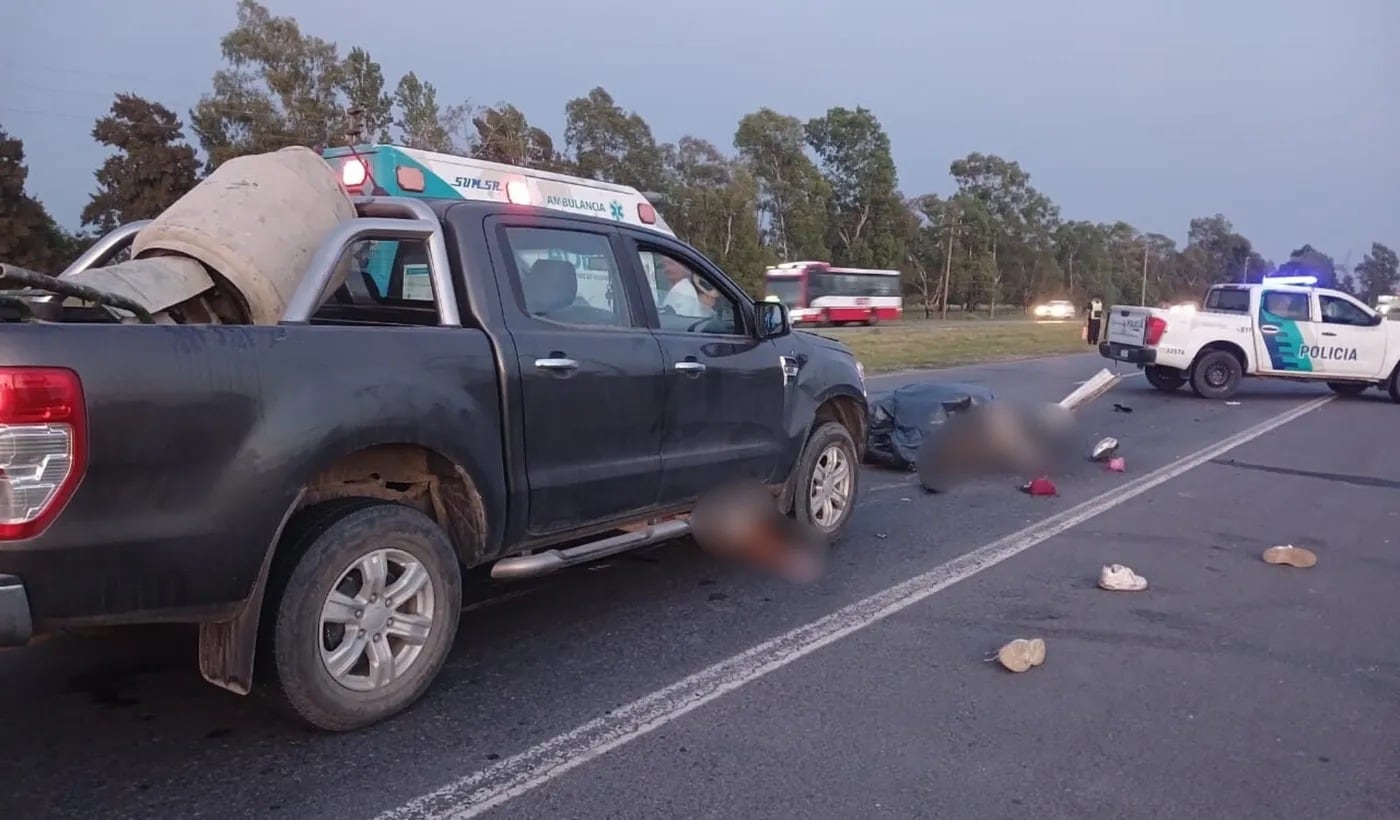 El accidente tuvo lugar sobre la Ruta 2.