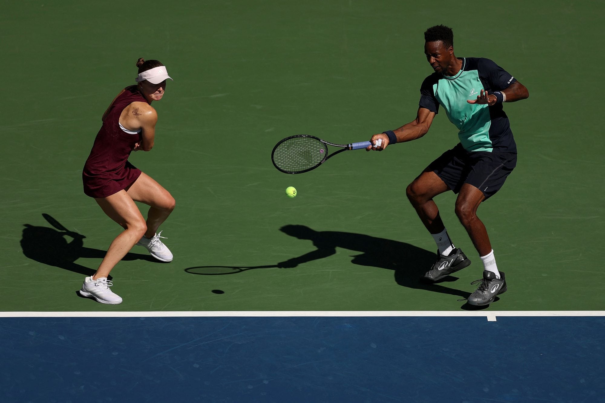 Svitolina y Monfils se casaron en 2021: el francés está jugando el US Open por una invitación
