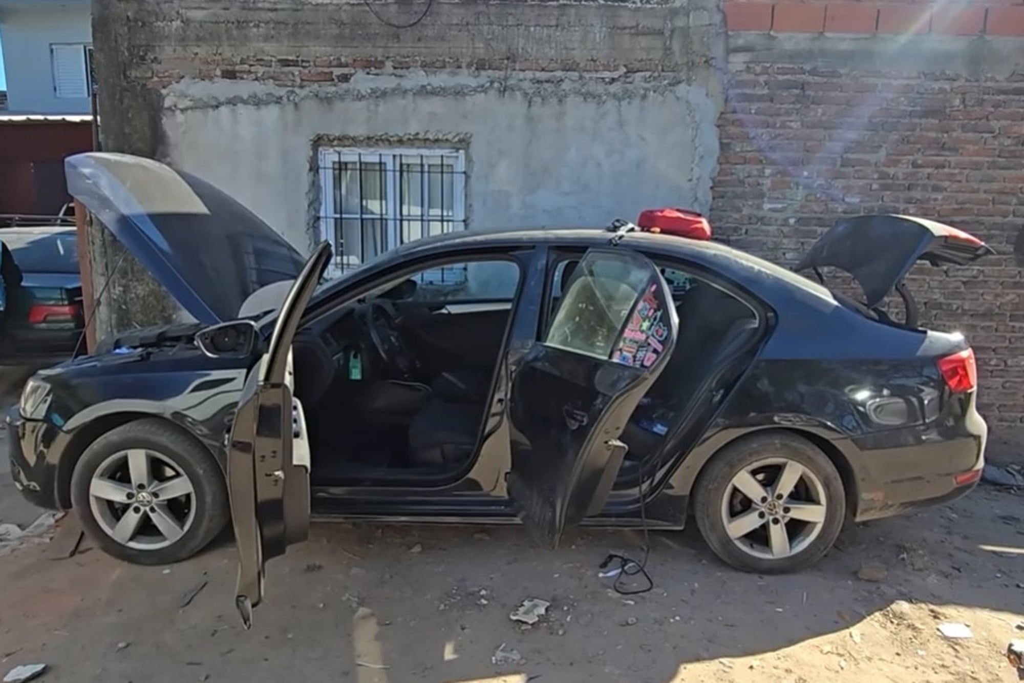 La Policía de la Ciudad detuvo a una banda que robaba camionetas de alta Gama (Prensa Ministerio de Seguridad)