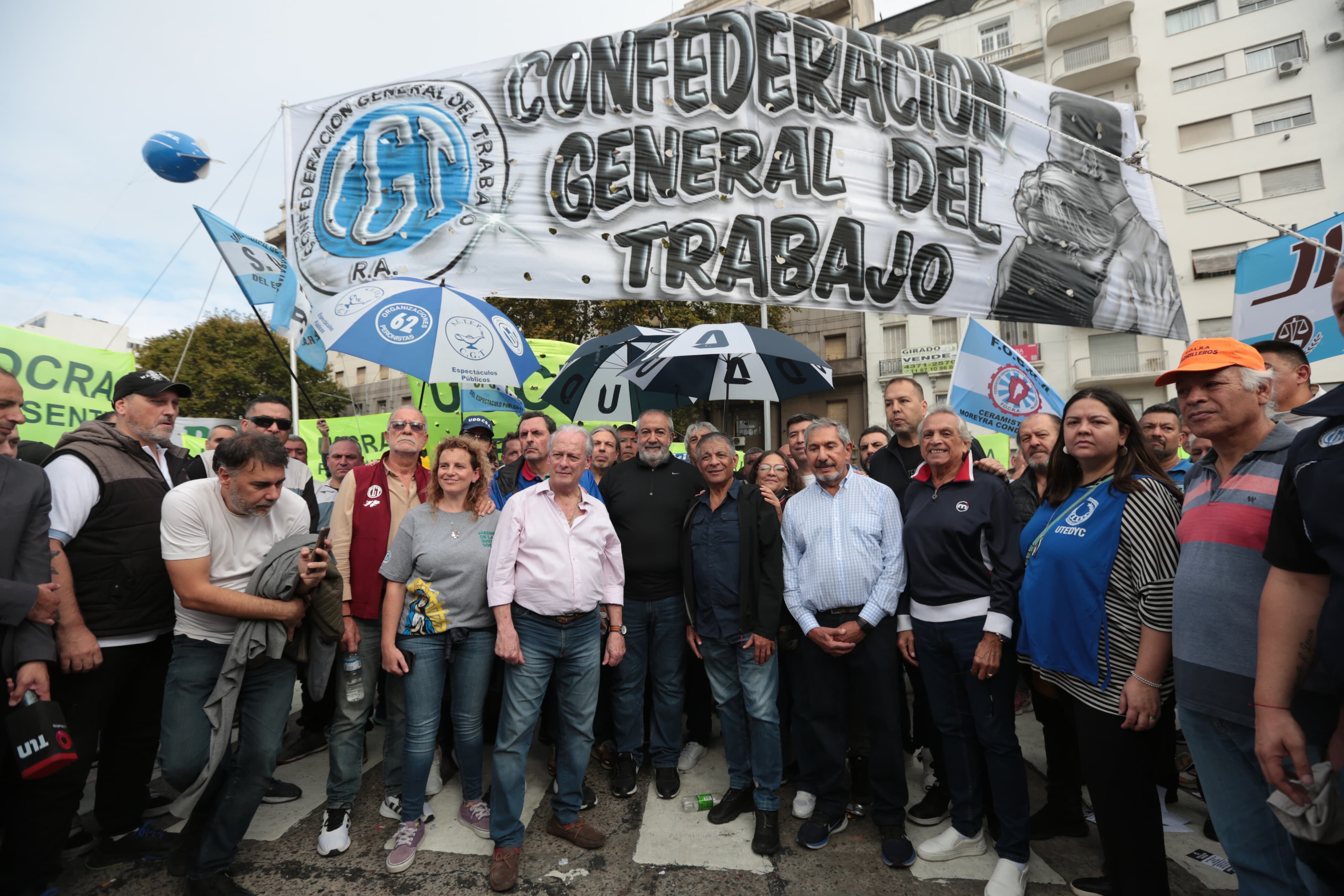 Sindicalistas de la CGT se movilizaran el 18 de diciembre en Plaza de Mayo