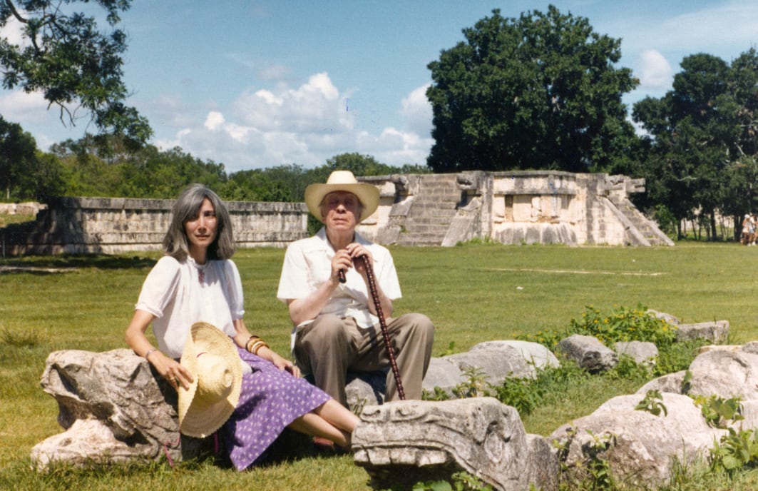 María Kodama y Borges escribieron juntos el libro de viajes e imágenes