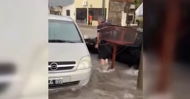 La angustia de una comerciante que perdió todo tras el temporal y fue a reclamarle al intendente una baja de impuestos