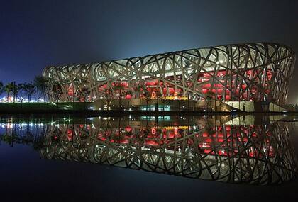 3. Birds Nest, Beijing, China (14% de los votos).
