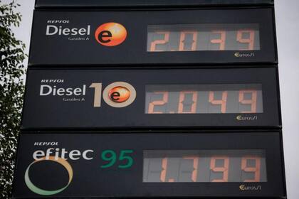 Los precios del combustible se dispararon en Europa debido a la crisis energética que generó la guerra en Ucrania.