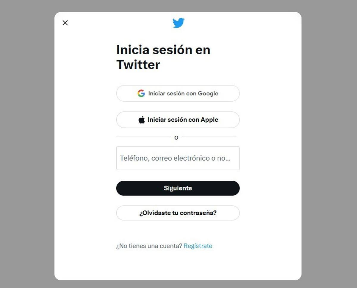 Twitter Inicio Twitter bloquea la consulta de 'tuits' a los usuarios no registrados ...