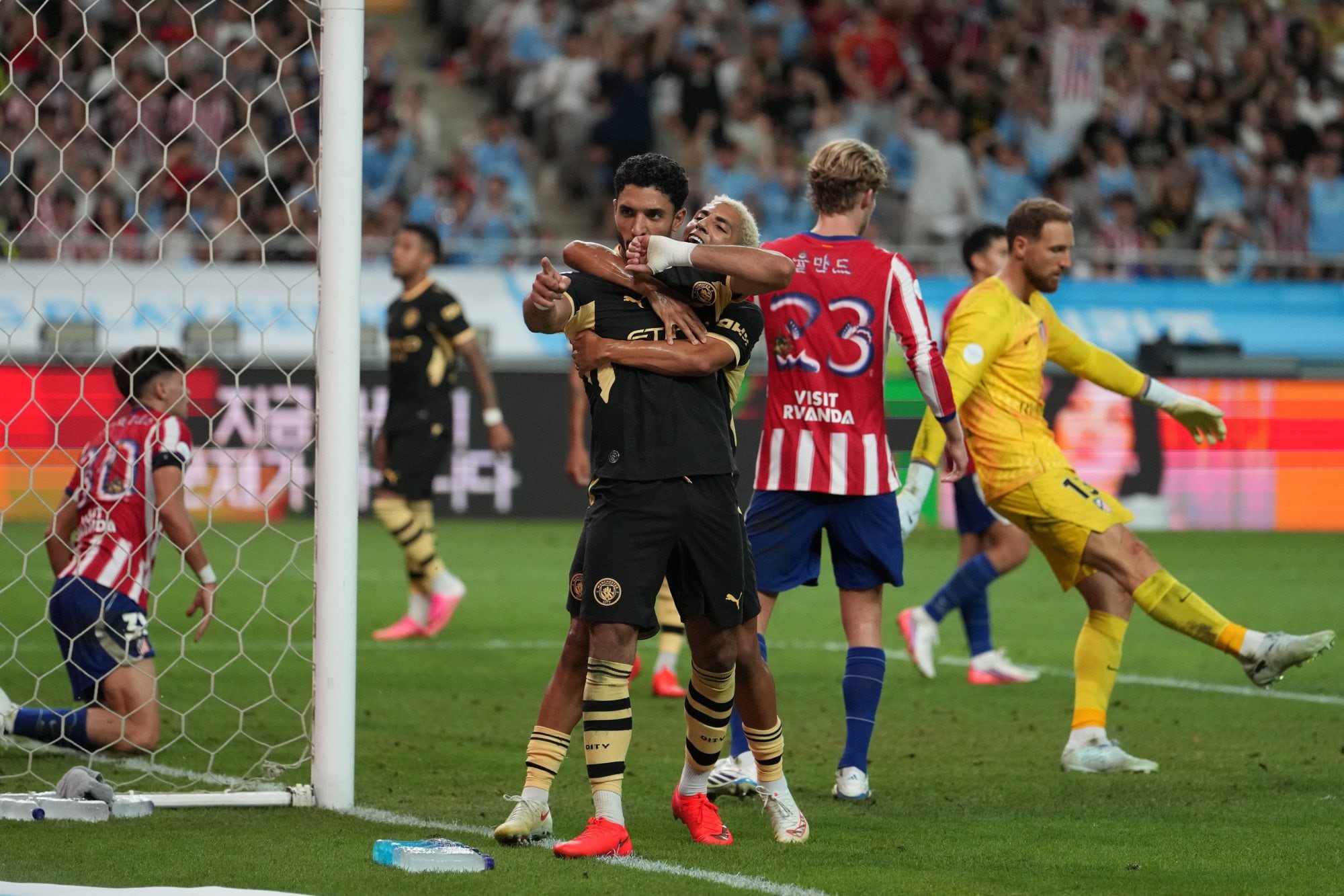Manchester City le ganó a Atlético de Madrid y Simeone dijo: “Estoy preocupado”