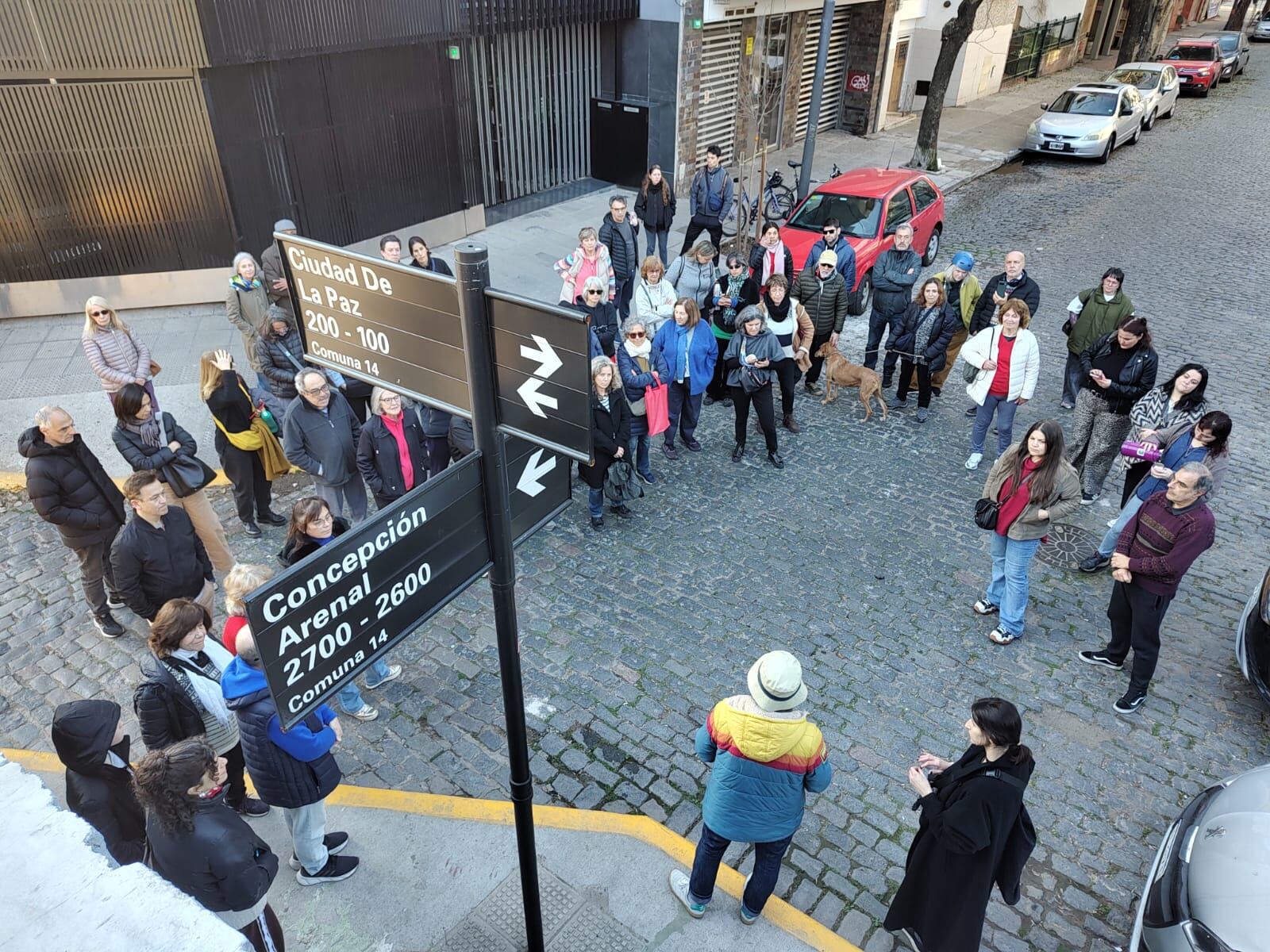 Un grupo de vecinos de Palermo reclaman por la preservación del puente