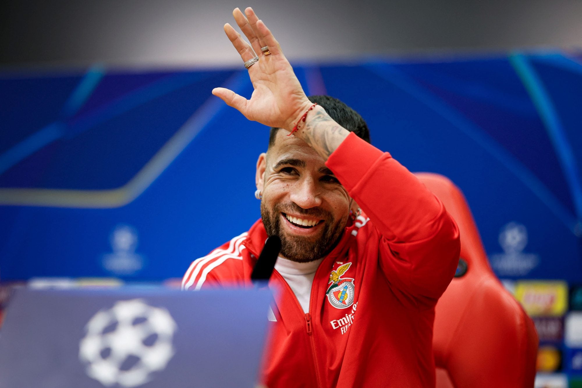 Nicolás Otamendi, símbolo de Benfica