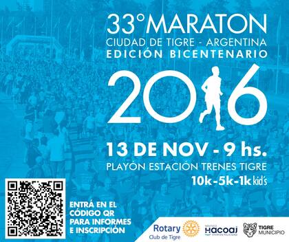 33° carrera Ciudad de Tigre