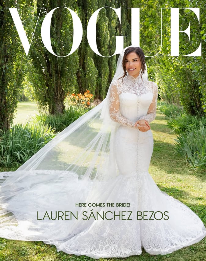 Lauren Sánchez fue tapa de Vogue