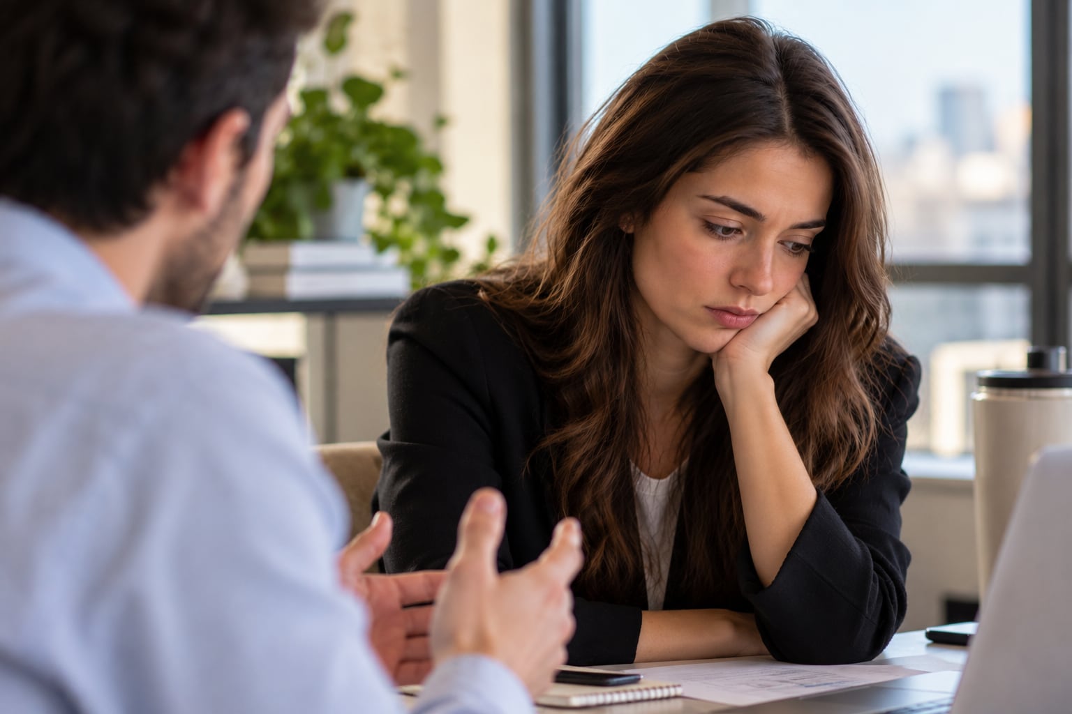 La psicología explica por qué algunas personas esquivan la mirada cuando mantienen una conversación (Foto: imagen ilustrativa con IA)