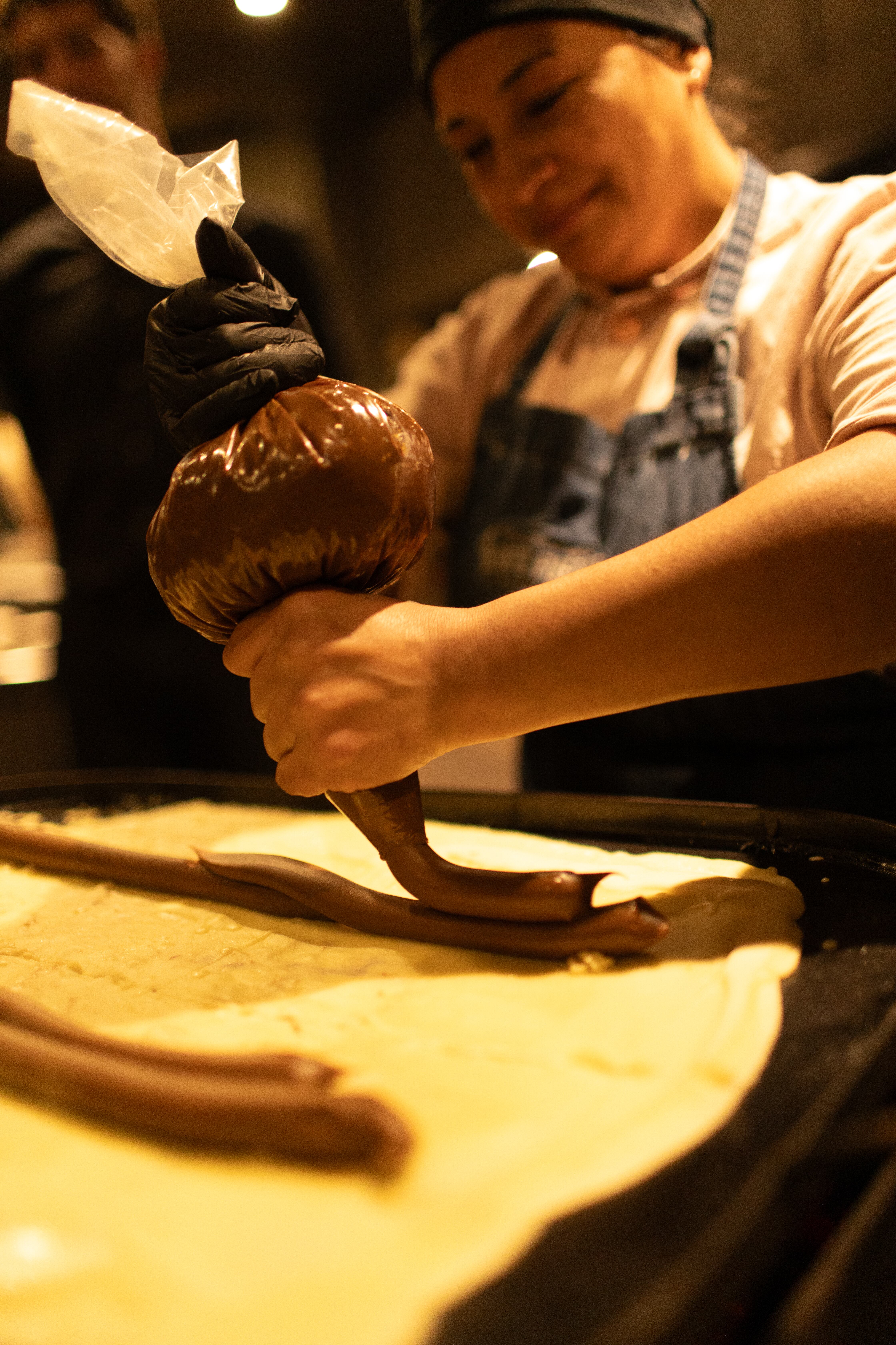 El clásico panqueque de dulce de leche de Mallmann