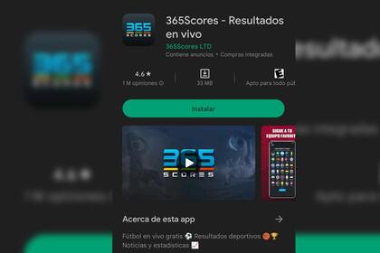 365Scores (Captura)