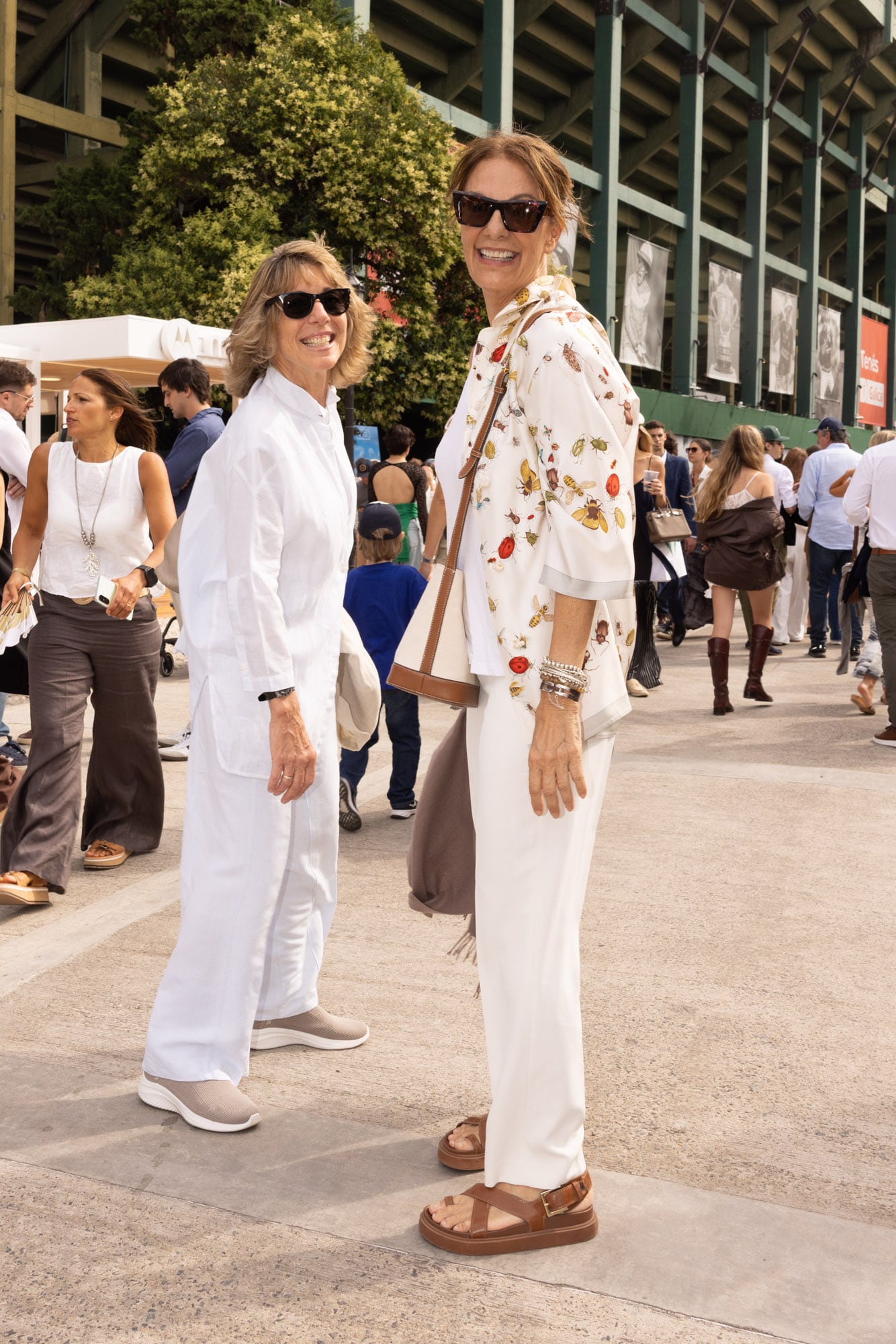 Sonia Benvenuto y Nequi Galotti llegaron juntas