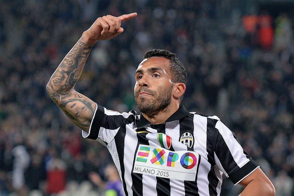 Tevez, goleador y figura en Juventus