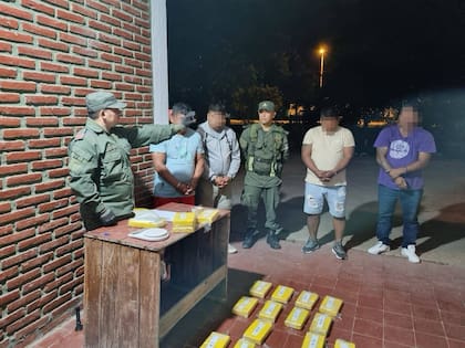 37 kilos de cocaína incautados en un control vial de Gendarmería en Santiago del Estero