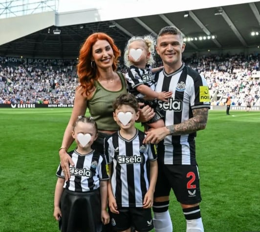 Trippier se divorció de Charlotte, su exesposa, con quien tuvo tres hijos