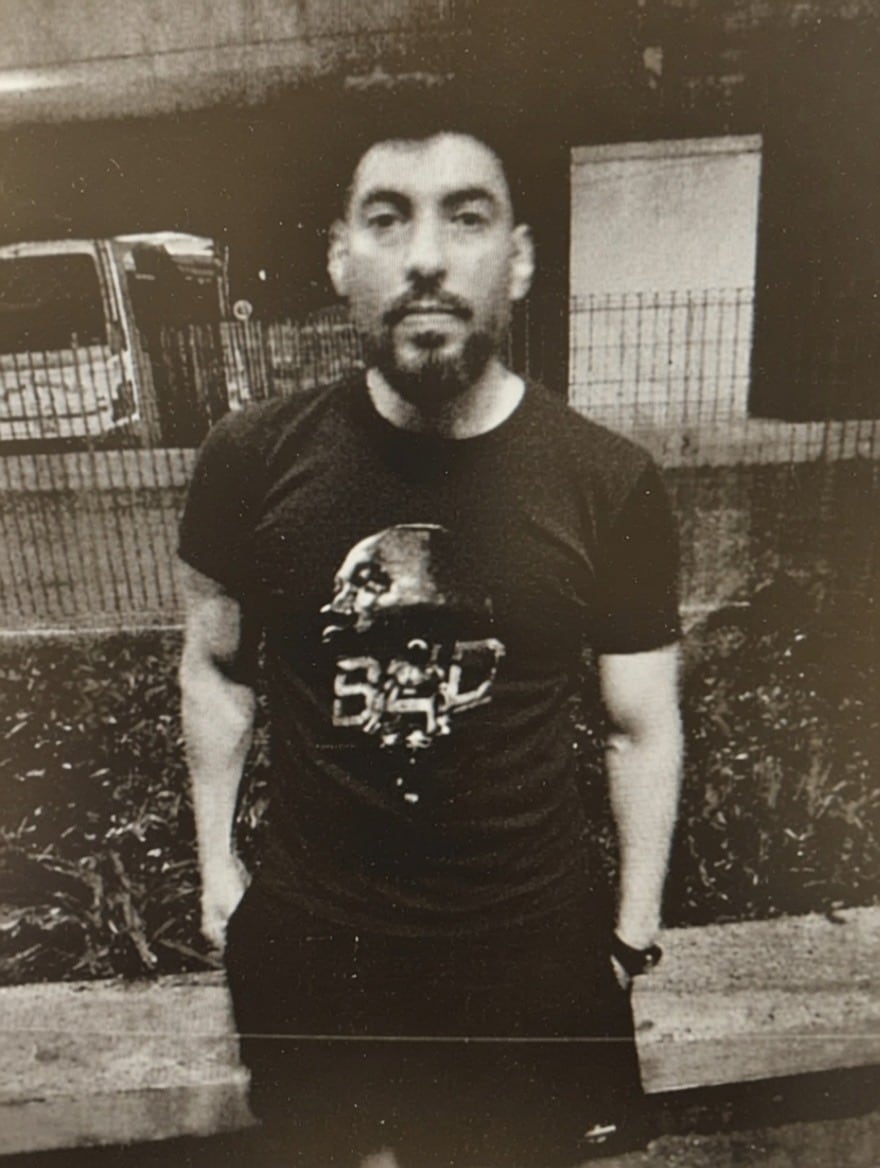 La imagen de Facundo Moyano al ser detenido