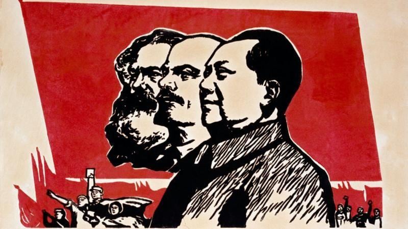 El 1 de octubre de 1949, Mao Zedong instauró la República Popular de China, sobre la base de las teorías de Marx y Lenin