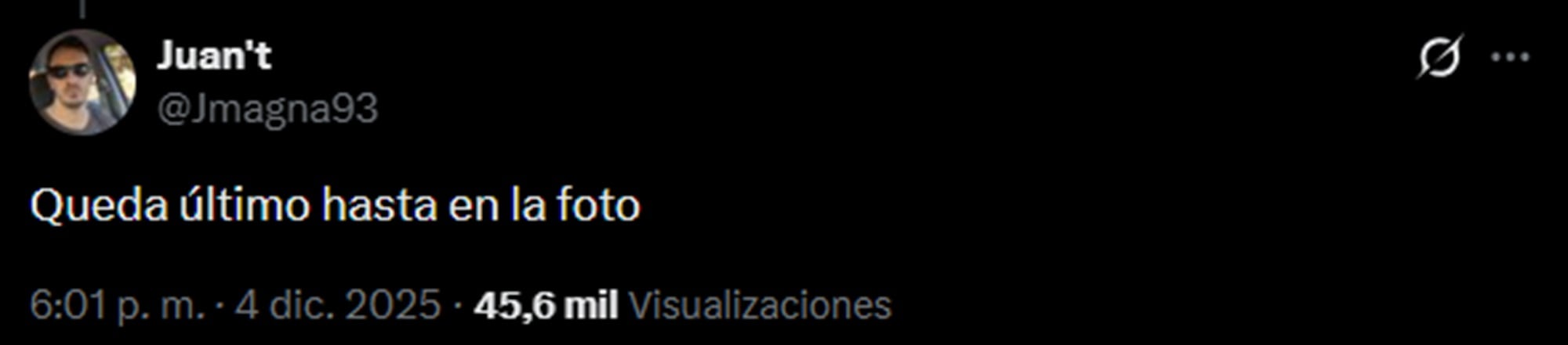 La comparación entre la foto y el desempeño de Colapinto en la F1 no faltó