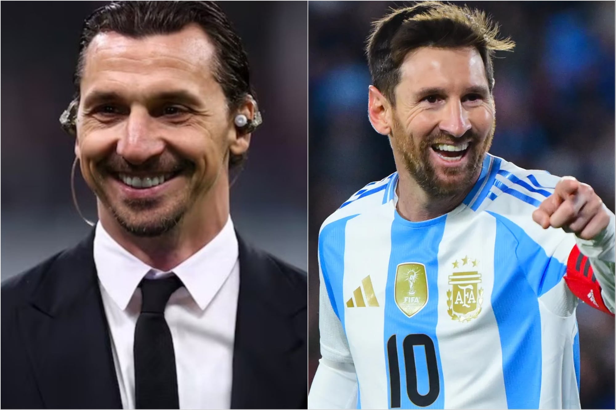 Zlatan Ibrahimović llenó de elogios a Messi tras su triplete en el Mundial: "Todo lo que toca se convierte en oro"