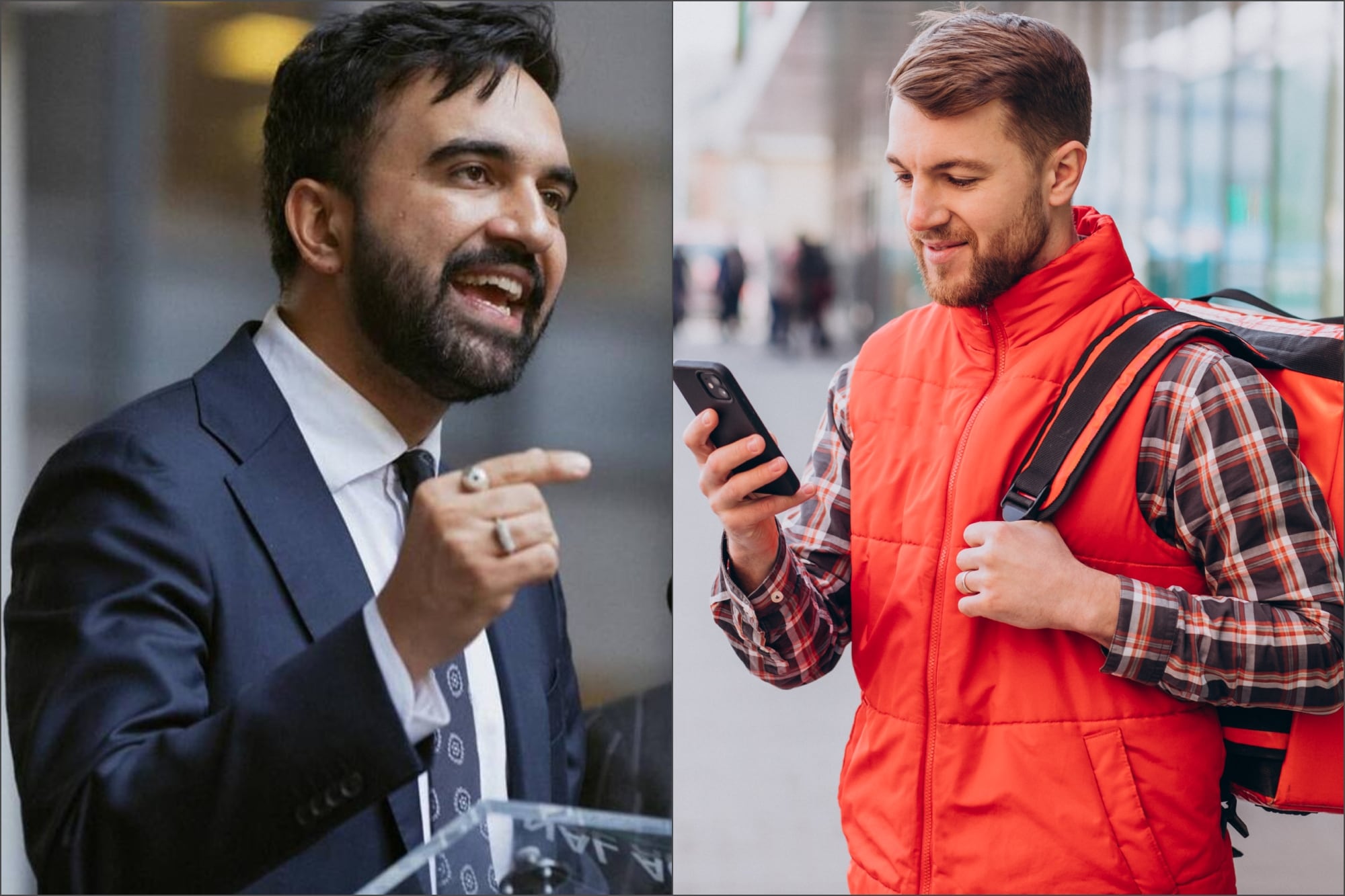 El alcalde de Nueva York desarrollará una ley para beneficiar a los repartidores que trabajan con bicicletas o e-bikes