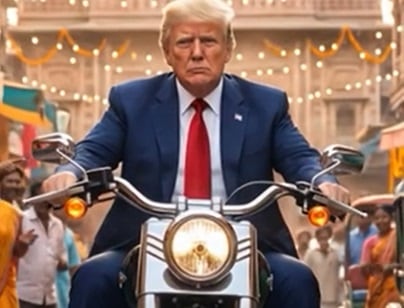 El bizarro video con IA y una canción pegadiza que difundió Donald Trump en pleno Día D