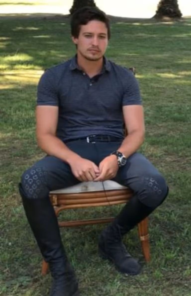 La única foto que se conoce de Franco Trabucco hasta el momento