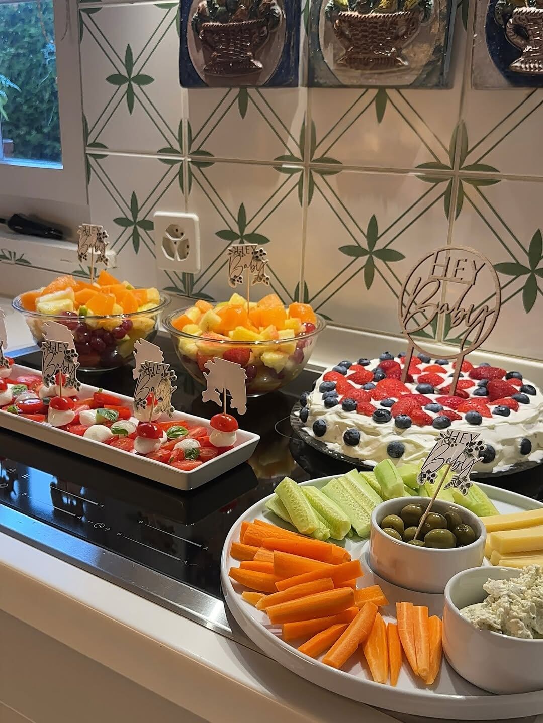 La pareja decidió compartir primero la noticia con sus familiares