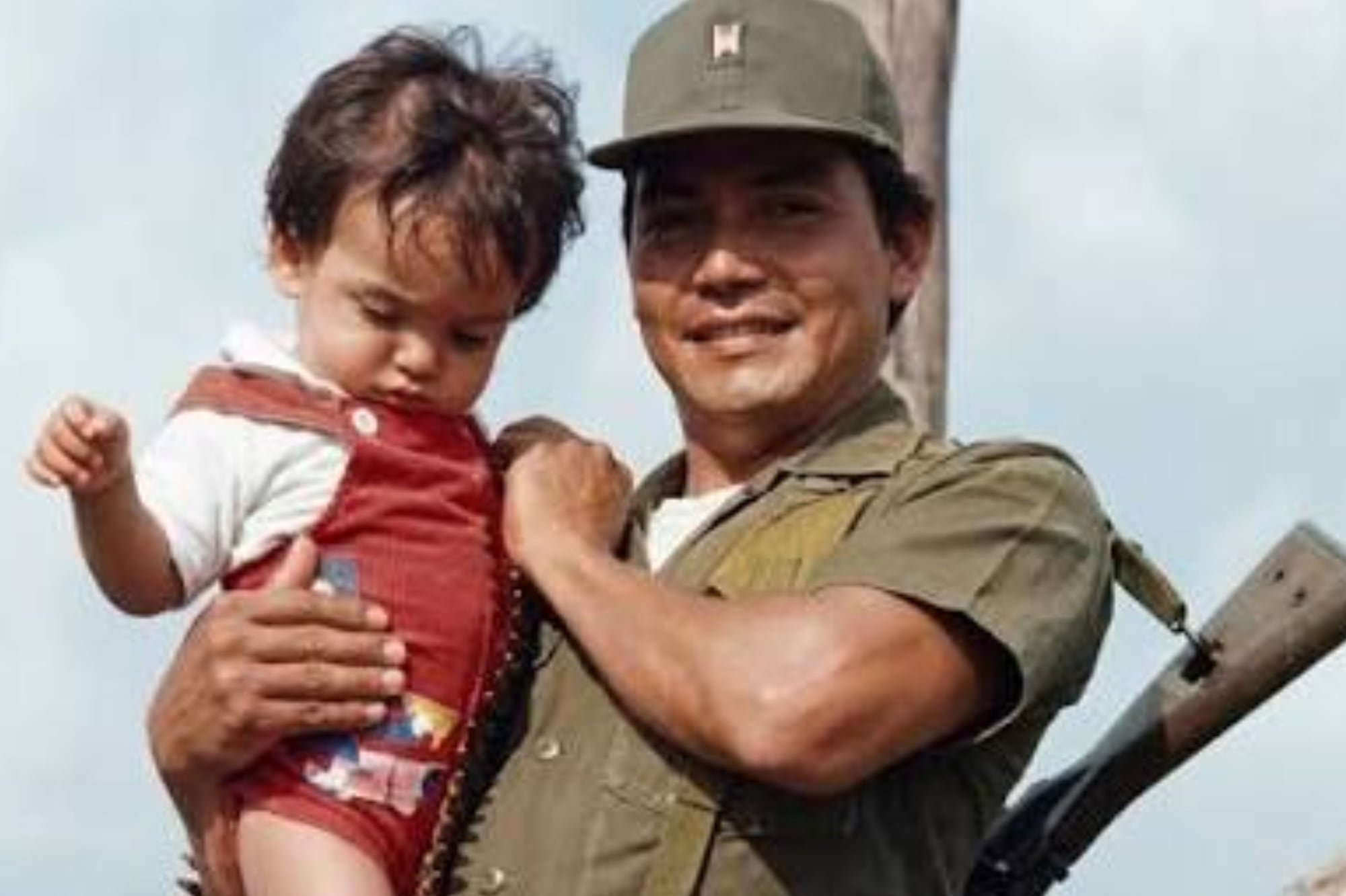 Beto junto a su padre Humberto Coral Caballero