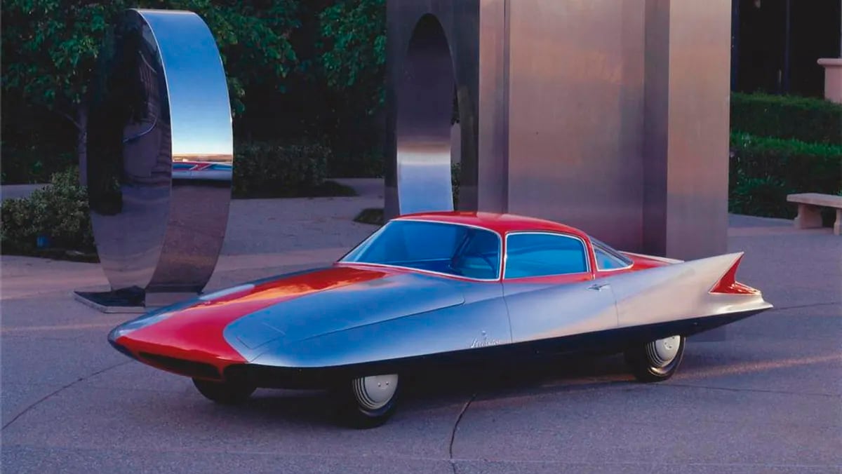 El Chrysler Ghia Streamline proponía la turbina como fuente de propulsión, al estilo de un avión a reacción