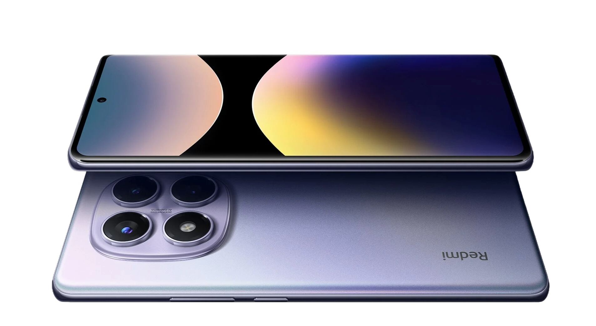 Gracias a los bordes redondeados el Redmi Note 14 Pro se siente más delgado en la mano de lo que efectivamente es