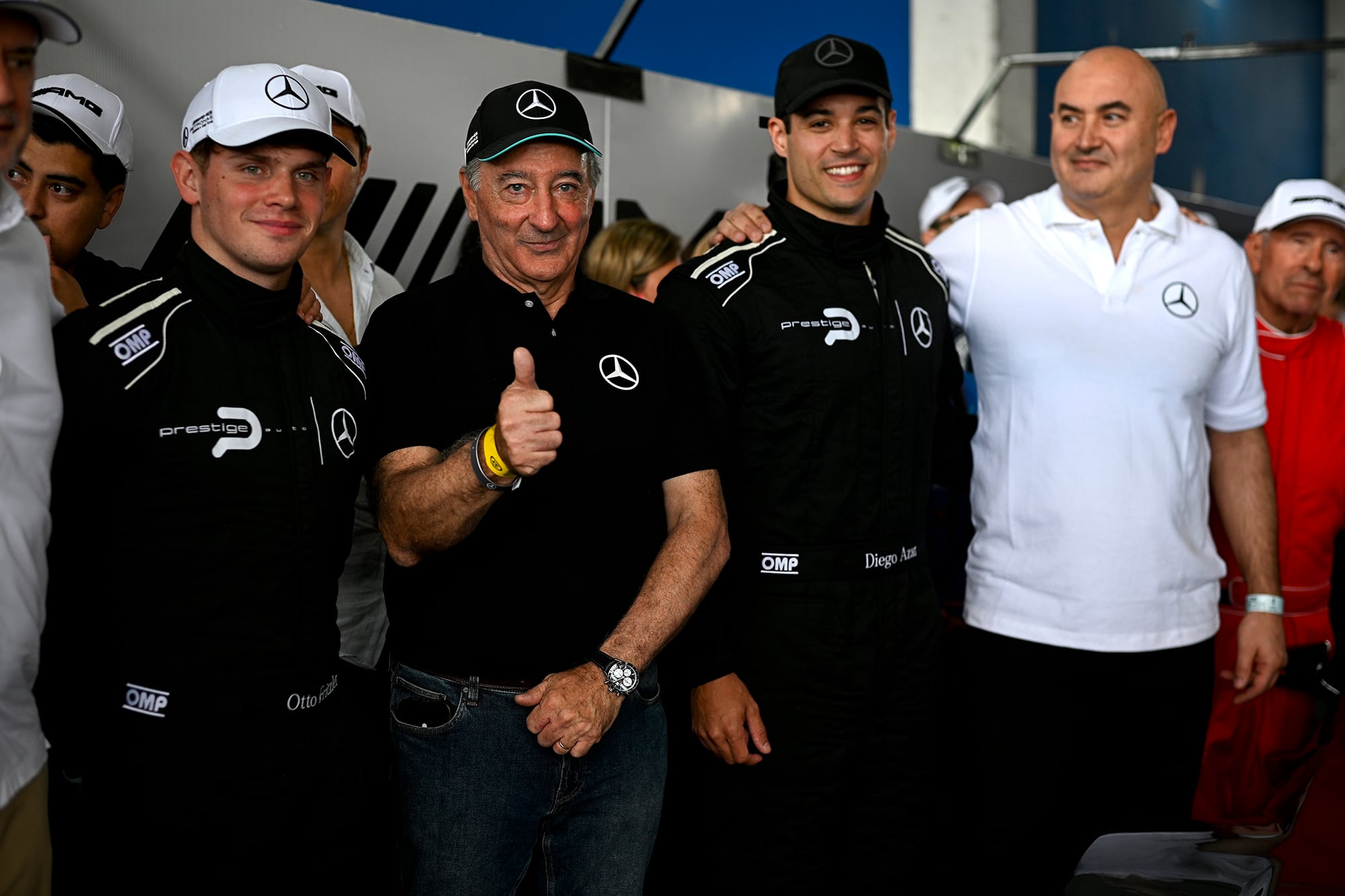 En Otto Fritzler, Daniel Herrero, Diego Azar y Horacio Soljan están las tres patas del proyecto Mercedes en Turismo Carretera