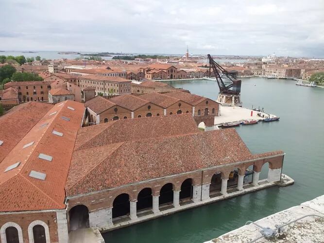 El Arsenale, el antiguo astillero veneciano donde Jeff Bezos y Lauren Sánchez harán los festejos de su boda
