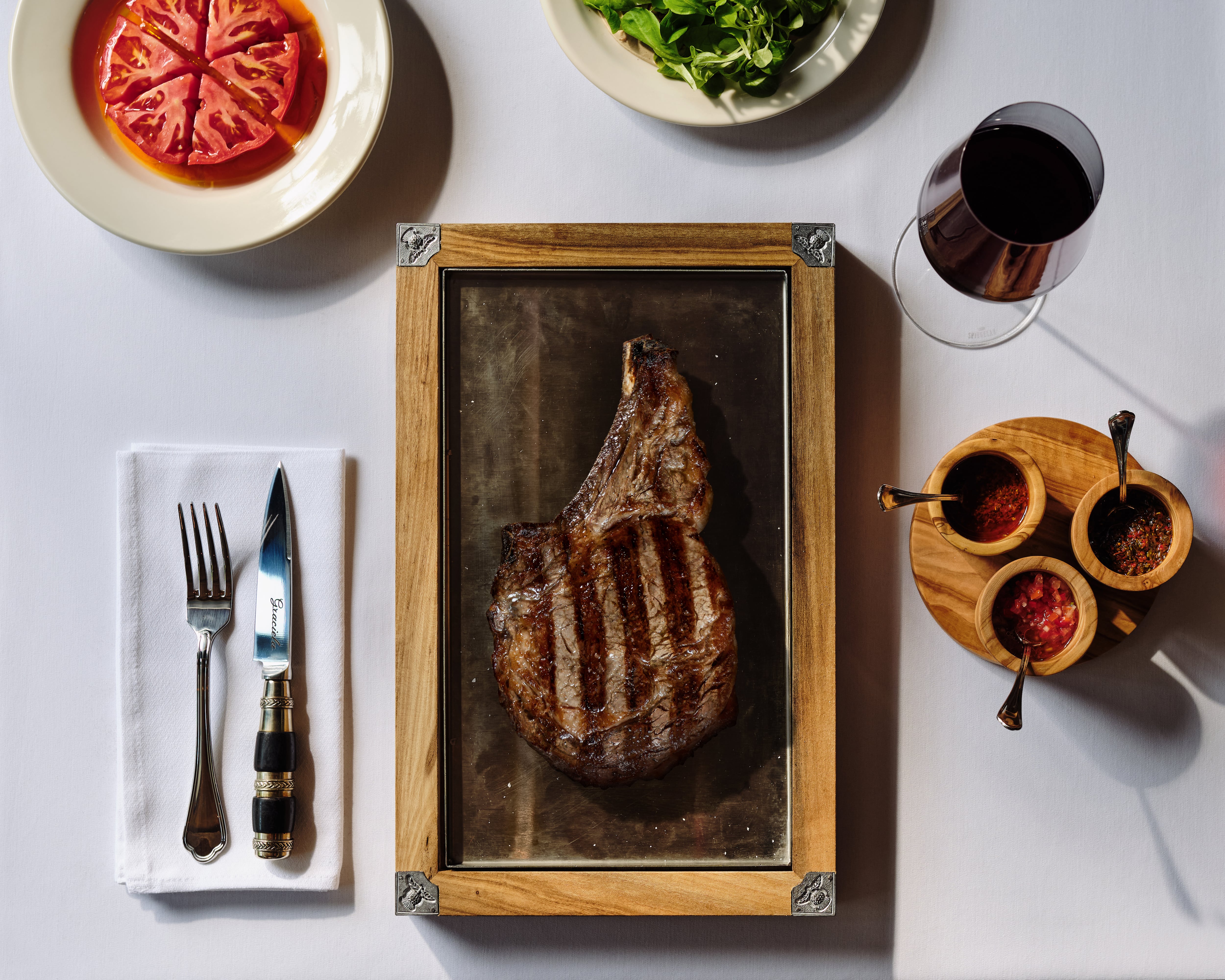 La carne estará presente, pero los platos tienen su propia identidad