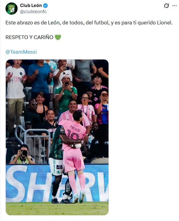 El abrazo que dio la vuelta al mundo tras la vuelta al fútbol de Lionel Messi