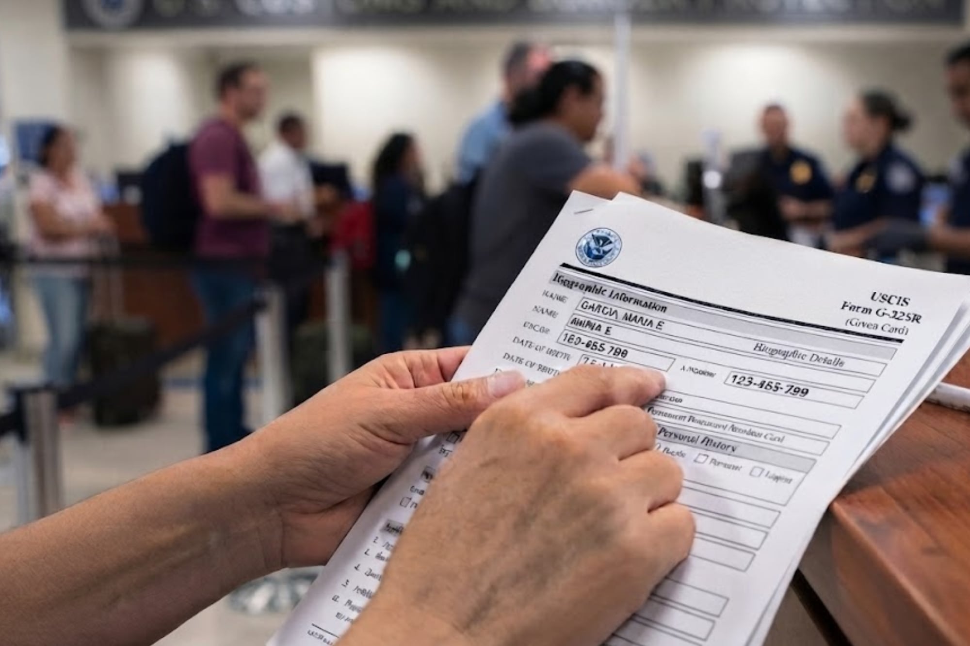 Actualizaciones del Uscis en julio 2026: qué pasa después de enviar el formulario G-325R de registro migratorio