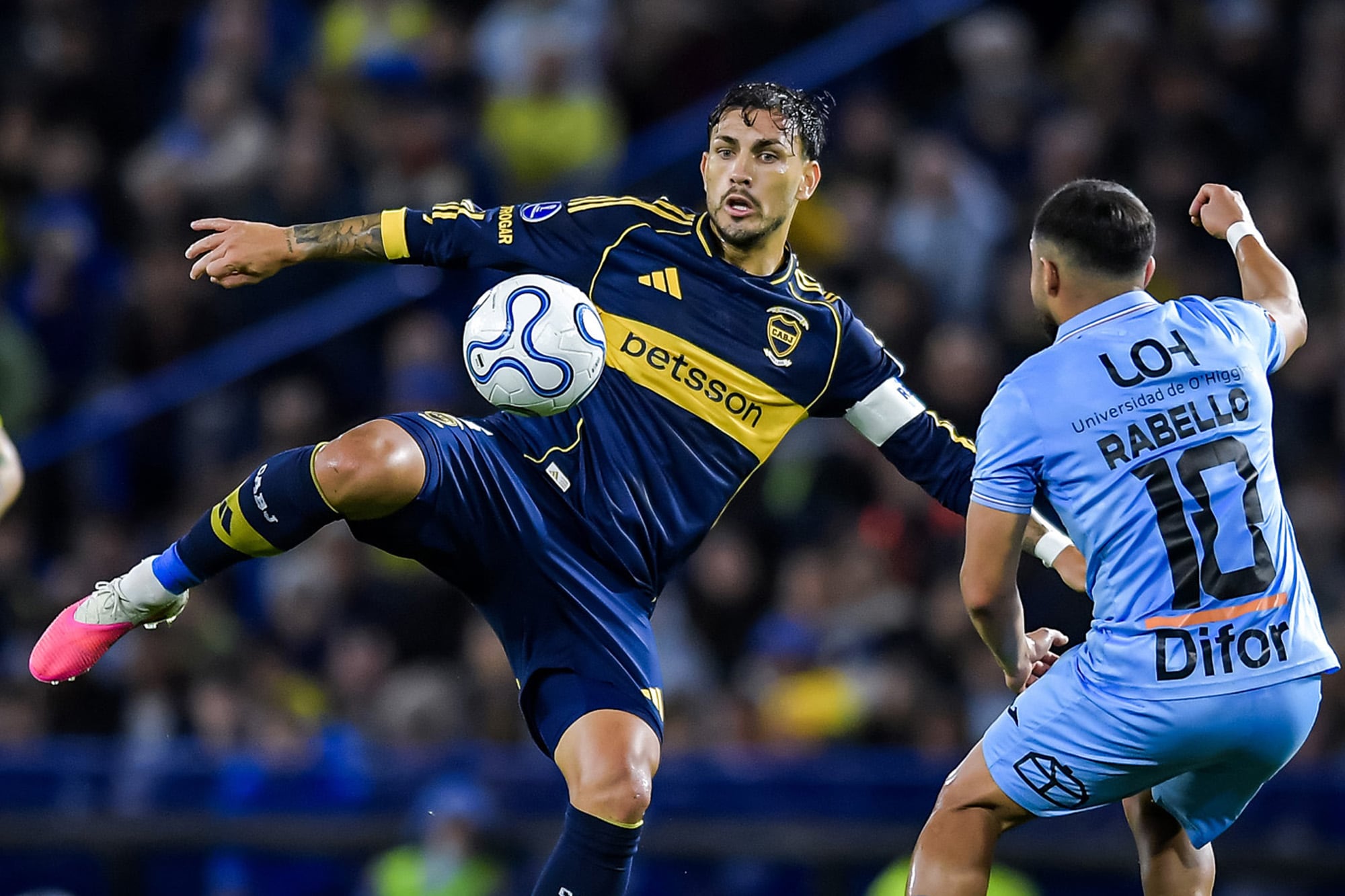 El gol de Boca llegó tras una exquisita asistencia del número 5