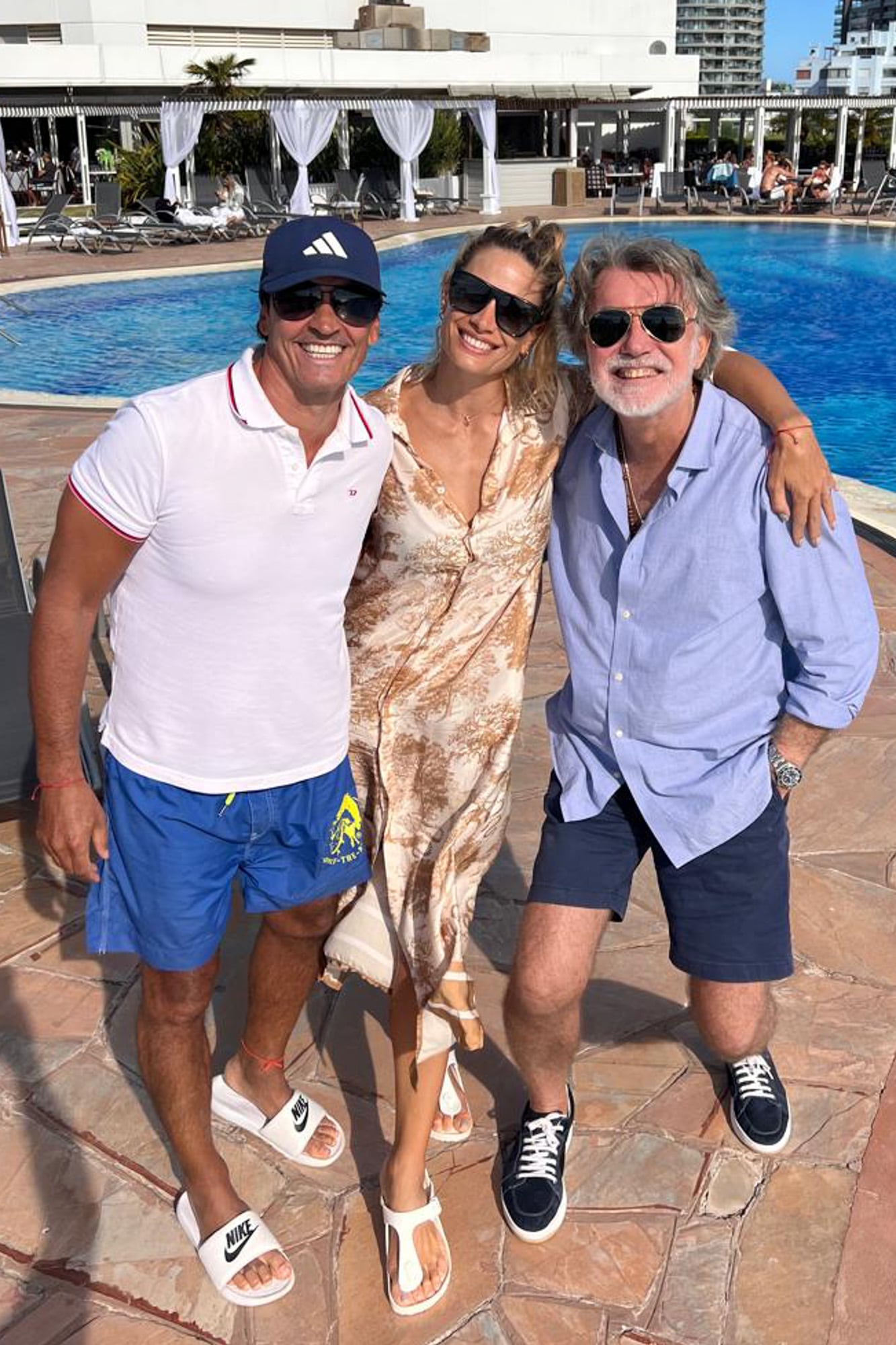 Ivana Saccani es una de las ex modelos de su agencia con las que Dotto tiene una gran amistad.