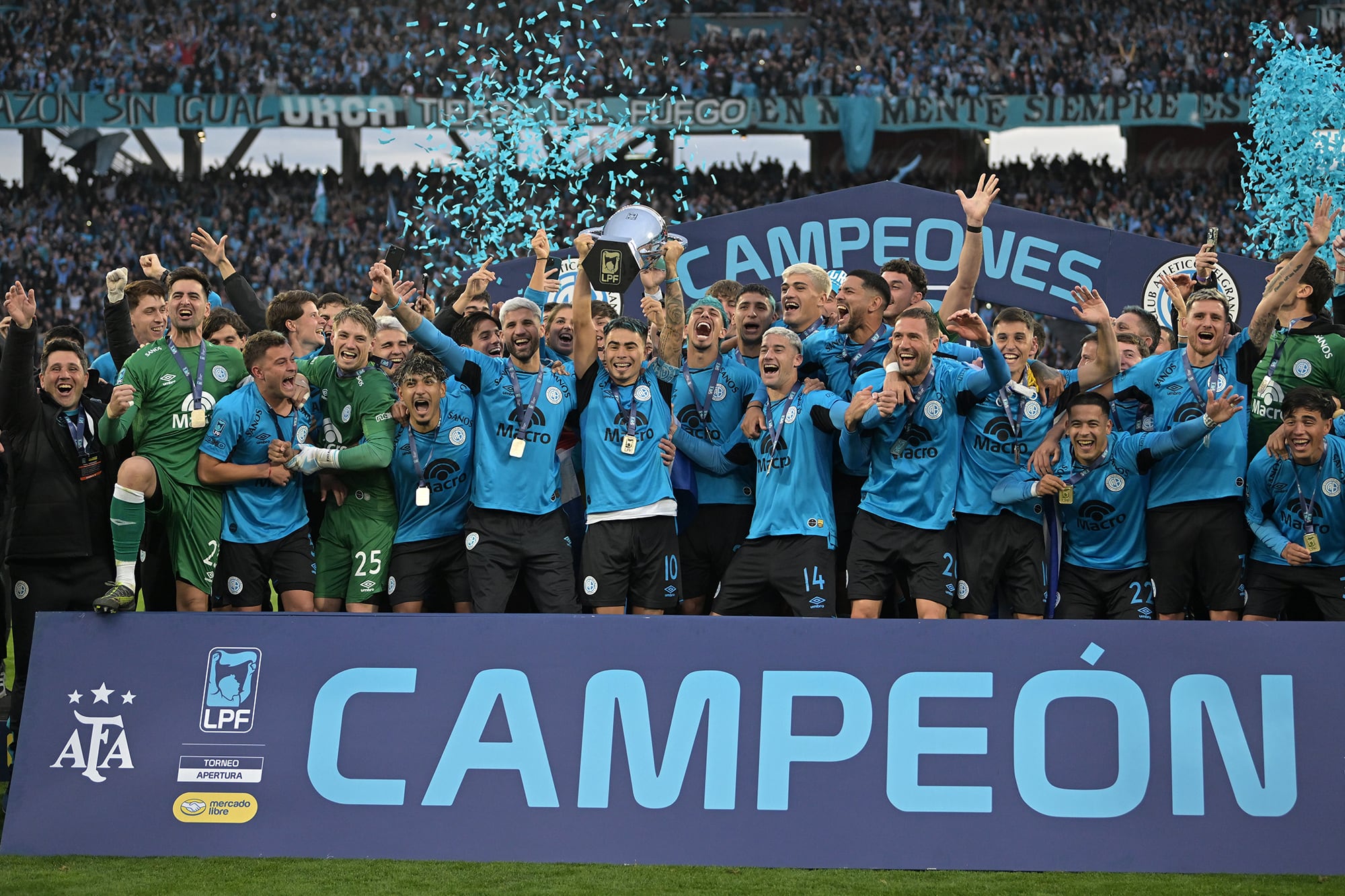 Córdoba de festejo: Belgrano se lo dio vuelta a River y se consagró campeón del torneo Apertura