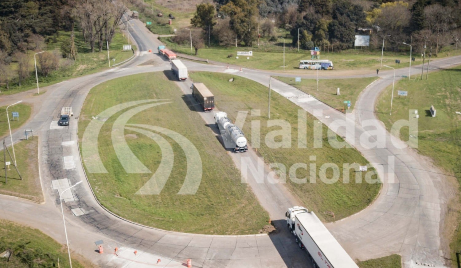 La ruta 5 es un camino muy concurrido por autos y camiones