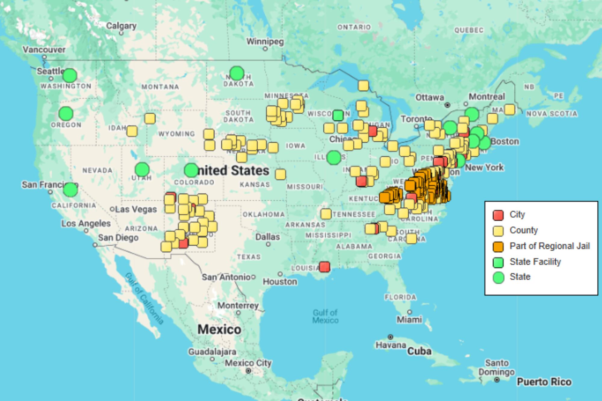 El mapa de las ciudades santuario en EE.UU.: estas jurisdicciones equilibran la seguridad pública con los derechos humanos