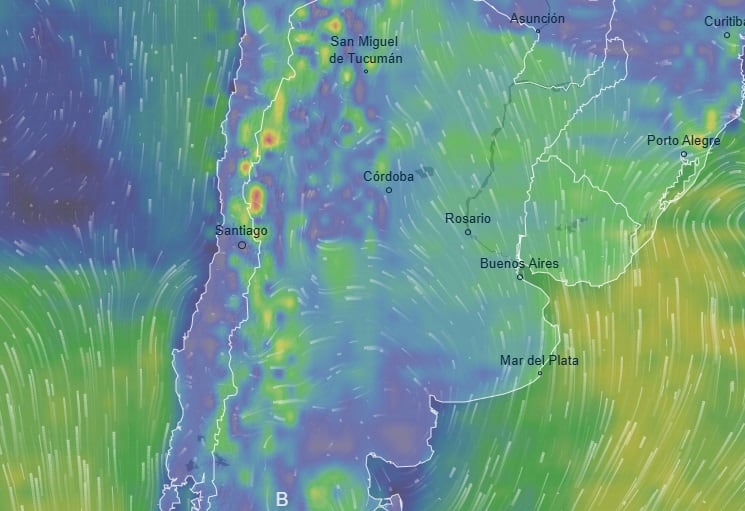 Hay alerta amarilla por tormentas para este jueves 6 de noviembre: las provincias afectadas