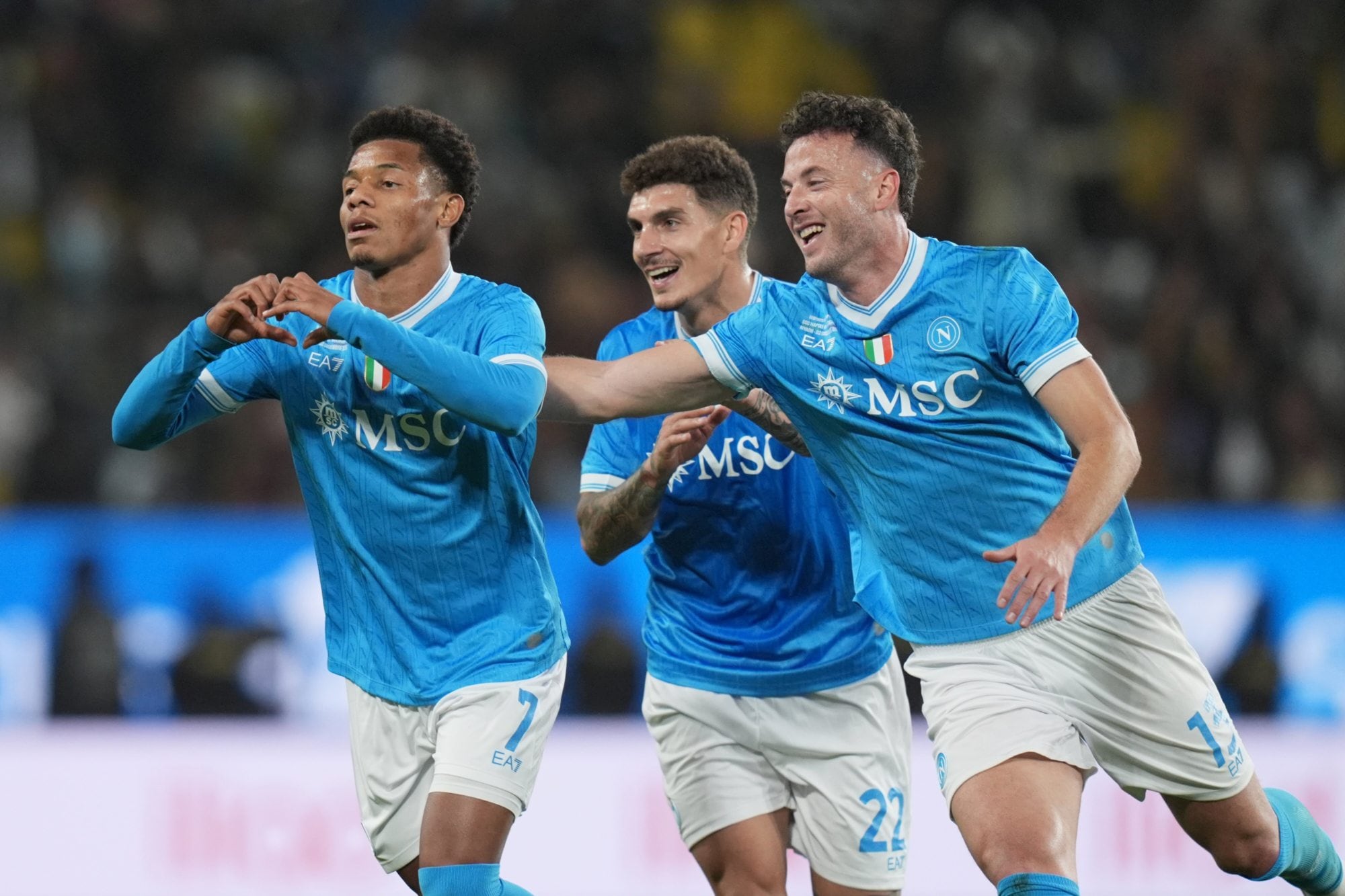 Napoli, campeón de la Supercopa de Italia con una inolvidable actuación de David Neres