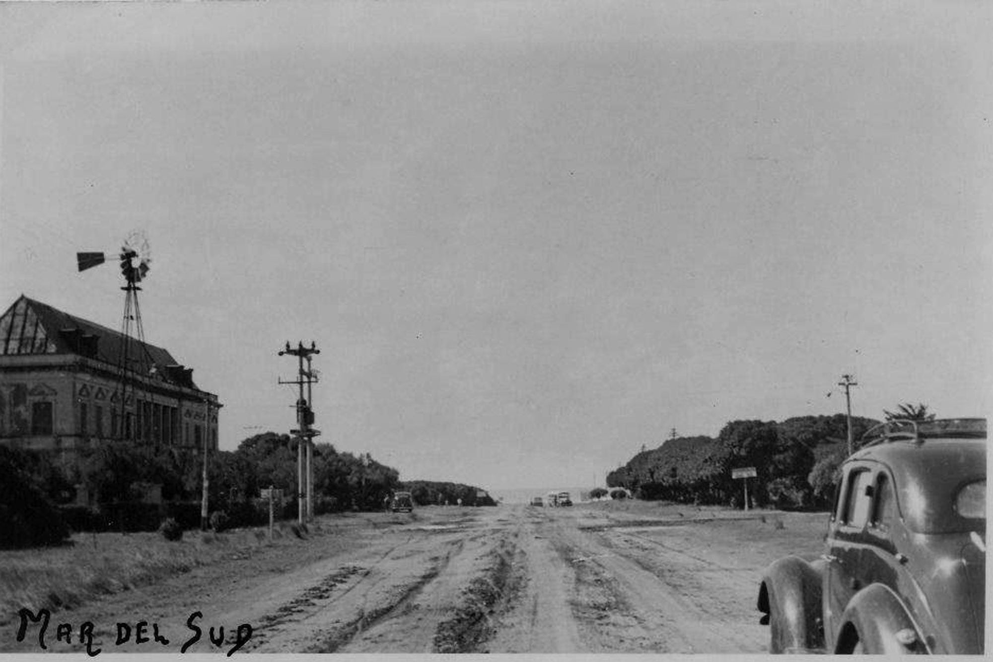 En Mar del Sud operaba una red de espiona nazi que solía reunirse en el lobby del hotel Boulevard Atlántico, a la izquierda de la foto